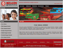 Tablet Screenshot of bilginkomur.com